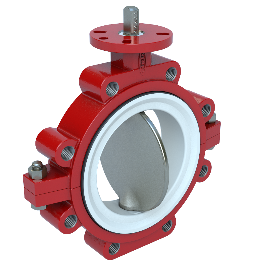 Butterfly Valve Bare Stem 393 (Sch 40 Design) Ductile Iron (ASTM